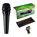 Microfone Cardioide Ampli. P/ Instrumentos Shure Pga57-lc