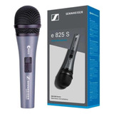 Microfone Cardioide Sennheiser Dinâmico E825-s Original