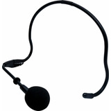 Microfone Com Fio Headset Auricular P2 p10 Preto Hm20 Yoga