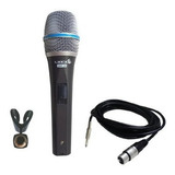 Microfone Com Fio Lyco Smp10 Com