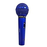 Microfone Com Fio Profissional Azul Sm