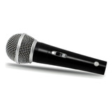 Microfone Com Fio Profissional Metal Cabo 5mts Sm 58