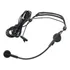 Microfone Com Fio Sk-mh30 Headset Skypix P2 Adaptador P10 Cor Preto