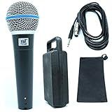 Microfone Com Fio Tsi 58b Com