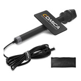 Microfone Comica Hrm s Para Repórter entrevista Para Celular