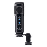 Microfone Condensador Alra Music Cardióide Usb Al m669