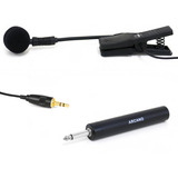 Microfone Condensador Arcano Imic-1a C/ Adaptador P10 Sax Sj