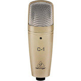 Microfone Condensador Behringer C1 Com Estojo