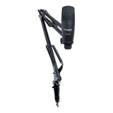Microfone Condensador Usb Marantz Pod Pack 1 Podcast Suporte
