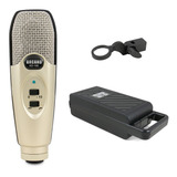 Microfone Condensador Xlr Arcano Kd 100 C Maleta
