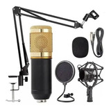 Microfone Condensador Youtuber Podcast
