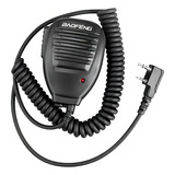 Microfone De Alto falante Remoto Baofeng Ptt