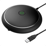 Microfone De Conferência Cmteck Cm003 Usb Computer Desktop M Cor Preto