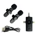 Microfone De Lapela Duplo Tipo C E Lightning Bluetooth Onex