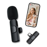 Microfone De Lapela Sem Fio Duplo P Samsung Motorola Xiaomi