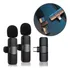 Microfone De Lapela Sem Fio Duplo Profissional Lelong Le932 Para iPhone