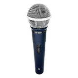 Microfone De Mão Ls50lc Leson Dinâmico Cardioide Preto Fosco