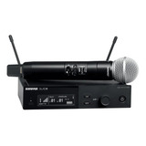 Microfone De Mao S/fio Shure Slxd24/sm58 G58ii Original 