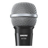 Microfone De Mão Sv100 Shure Dinâmico