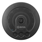 Microfone De Mesa Boya By bmm400 E Alto falante P Reuniões Cor Preto