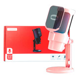 Microfone De Mesa Profissional Podcast Alta Sensibilidade Rb