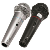 Microfone Dinâmico Com Fio Duplo Csr 505 Karaokê E Uso Geral