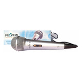 Microfone Dinamico Com Fio