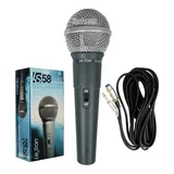 Microfone Dinamico Ls58 Leson