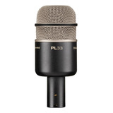 Microfone Dinâmico P Bumbo De Bateria Electro voice Pl 33