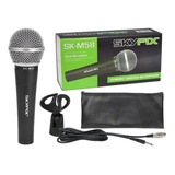 Microfone Dinamico Profissional Skypix Sk m58