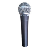 Microfone Dinâmico Shure Sm58 cabo Santo Angelo5m semi novos