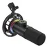Microfone Dinâmico Usb Fifine K658 Rgb Unidirecional