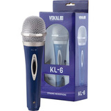 Microfone Dinâmico Vokal Kl 6 C