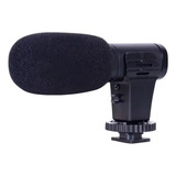 Microfone Direcional Shotgun Dslr Camera Canon Sony Nikon
