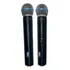 Microfone Duplo S Fio Jwl U585 Para Igrejas E Bandas