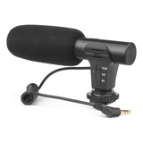 Microfone Estereo E Filmadora