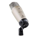 Microfone Estúdio Behringer C1u Usb