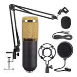 Microfone Estúdio Bm800 Pop