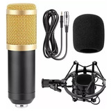 Microfone Estúdio Condensador Bm 800 Profissional