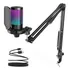 Microfone Fifine A6t Rgb Plug Play Ampligame Articulado