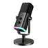 Microfone Fifine Xlr Am8 Dinâmico Cardioide Cor Preto