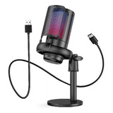 Microfone Gamer Condensador Profissional
