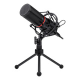 Microfone Gamer Redragon Streamer Blazar Condensador