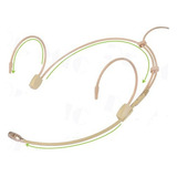 Microfone Headset Auricular Bege