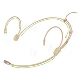 Microfone Headset Auricular Bege