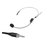Microfone Headset C/ Fio P/ Body Pack,uni,9,7 Mm,rosca Ext