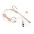 Microfone Headset Condensador P/ Shure 4 Pinos Ta4f Com Case