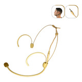 Microfone Headset Cor Pele