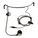 Microfone Headset Crown Cm311 Para Sistema Akg