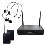 Microfone Headset Profissional Uhf